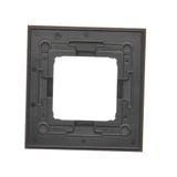 Loudspeaker socket, Silver matt, metalic