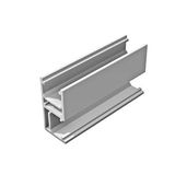 Mounting rail 5527 Length 4.35 metres Aluminium grey