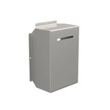 Rain hood (Housing), Sun cover, 241 x 324.5 x 136.5 mm, Stainless stee
