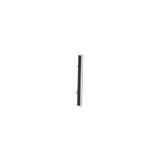 Two gang switch with indicator light, 10AX, black