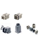 RockStar® HDC kits-Heavy-duty connectors, Kit, HA, Size: 1, Poles: 4, Screw connection, 400 V, 16 A, diecast aluminium, PG 11
