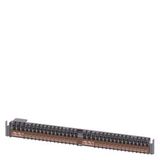 N terminal strip with screw terminals N=6 x 16 mm2 and 28 x 10 mm2