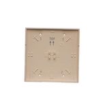 Double USB charger, A+A, (module), 2.1A, 230V, Inox, metallized