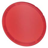 pushbutton, flat, red, for illuminated pushbutton