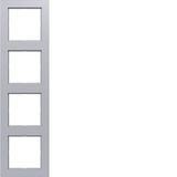 Cover frame 4-way, A.1, titanium