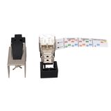RJ45 industrial plug Cat.6a STP, on-site installable,