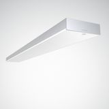 Surface-mounted luminaire Opendo D Lens Silver ETDD 34W 4200lm Wide reduced glare UGR19 (W19) IK03 3 SDCM