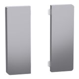 Push button, KNX, Merten System Design, 2gang, rockers, stainless steel