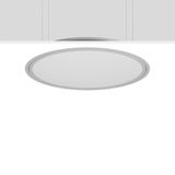 TRIONA round, 40 W, 3550 lm, 827-865, silver, DALI Recessed ceiling lu
