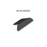 End cap for PX1 without hole, black color, 1pc
