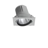 MAGCARDO maxi, 25 W, 3250 lm, 935, silver, DALI Recessed projectors, L