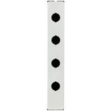 M22-FI4 Surface mounting enclosure, flat, 4 mounting locations, M22