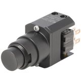 3-position enabling switch, 2 N.O.+2 N.C, Faston terminals 2.8x0.5