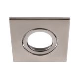 UNIVERSAL DOWNLIGHT cover, for downlight IP20, pivoting, square, aluminium