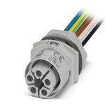 IPD W 5P2,5 F 0,5 M25 GY - Panel feed-through