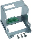 Device carrier LV with DIN adapter and 6-pole plug-connection, type LV