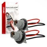 Plastic bulb socket 2 pcs T15