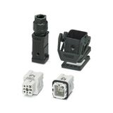 HC-STA-A03PT-BWS-HT-M20-PLRBK - Connector set