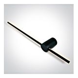 65148B/B/W BLACK 15W WALL LIGHT WW IP20 230V