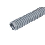 FFKSS-SW 11  grijs  Kunstst. spiraalslang + verenstalen dr.