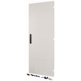 XTSZDSKV4R-H2000W300 Section door, ventilated IP42, hinges right, HxW = 2000 x 300mm, grey