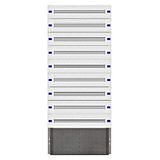 Combination Distributor Modular chassis 640mm 33HU, complete