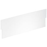 Flush-mounting separator wall