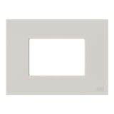 Frame - 1-gang / 3-modules - ABB logo - Dune