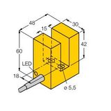 Inductive Sensor Slot-type   SI15-K30-Y1X