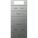 rocker set 5-g Plus (2+3) inscr. System 55 stainl.steel