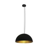 BLACK E27 20W BRASS REFLECTOR