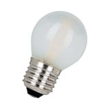 LED Filament G45 E27 240V 4W 2700K Frosted