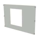 ProfiSNAP Front Plate, for enclosure width 1000mm, H=600mm, prepared f