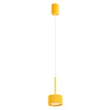 Pendant lamp AURA 1 yellow Gx53