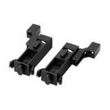 Fastening dome BFDH-SET with, clamp holder right and left, for flat hood (BFDH-SET)