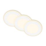 LED recessed light, set of 3