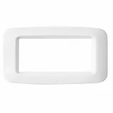 YES MOULDED FR.PLATE 4M. BANQ.WHITE