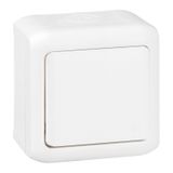 Push-button Forix - surface mounting - 6 A - 250 V~ - white