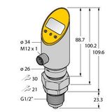 Pressure Transmitter (Rotatable) With Analog Output and PNP/NPN Transistor Switching Output   PS025V-508-LI2UPN8X-H1141