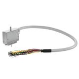 Pre-assembled cable, PAC, Pre-assembled cable, Cable LiYCY, 0.25 mm²