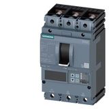 circuit breaker 3VA2 IEC Frame 160 breaking capacity class M Icu=55 kA @ 415 V 3-pole, line protection ETU560, LSIG, In=160 A overload protection Ir=63 A...160 A short-circuit protection Isd=0.6..10x In, Ii=1.5..10x  3VA2116-5JQ32-0HA0