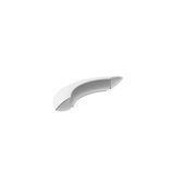 Replacement glass, moulded glass L 595 B 175 H 75 colour: white
