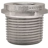 Adapter Hexagonal ATEX EXD Nickel Plated Brass 1/2NPT-M16 Metallic Raw