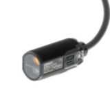 Photoelectric sensor, M18 threaded barrel, plastic, red LED, backgroun E3FA2007F