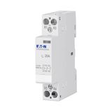 Installation contactor, 20A, 24V AC, 2NC