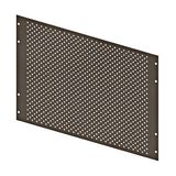Perforated Mounting Plate width 420mm, 6 Modul Heights