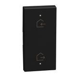 LIGHT NOW KEY COVER HOME-AWAY 1 MODULE DARK
