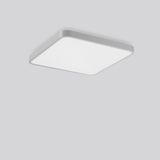 TRIONA square, 91 W, 11400 lm, 830, silver, DALI Ceiling and wall lumi