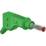 4 mm plug, screw connection, 2.5 mm², CAT II, green, 66.9328-25