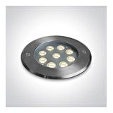 69076C/W SS316L IP67 INGROUND 9x1W WW 24V DC LOW DEPTH